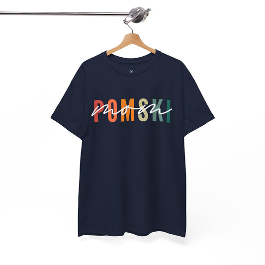 Pomsky Mom T-shirt | Pomski Mom T-shirt | Dog Mom T-shirt | Pet Lover T-shirt | Pomsky Lovers | Gift For Dog Mom | Christmas Gift | Pomsky T-shirt - Unisex Heavy Cotton Tee