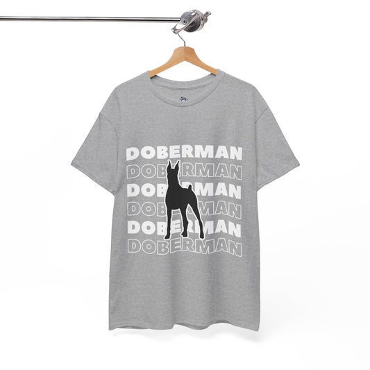 DOBERMAN T-shirt, T-shirt For Doberman Pinscher Lovers, Dobie Lovers T-shirt, Unisex Cotton Tee.