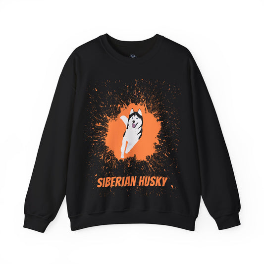 "SIBERIAN HUSKY" Sweatshirt, Sweatshirt For Siberian Husky Lovers, Siberian Husky Owner Sweatshirt, Unisex Blend™ Crewneck Sweatshirt.