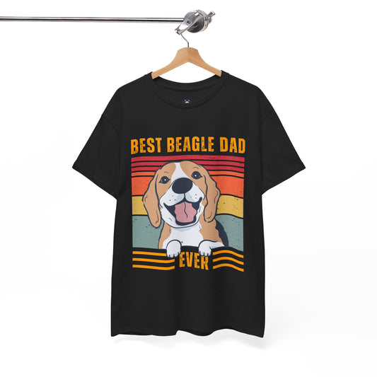 Best Beagle Dad Ever T-shirt, Funny Beagle T-shirt, Funny T-shirt For Beagle Lovers, Dog Lovers T-shirt, Unisex Cotton Tee