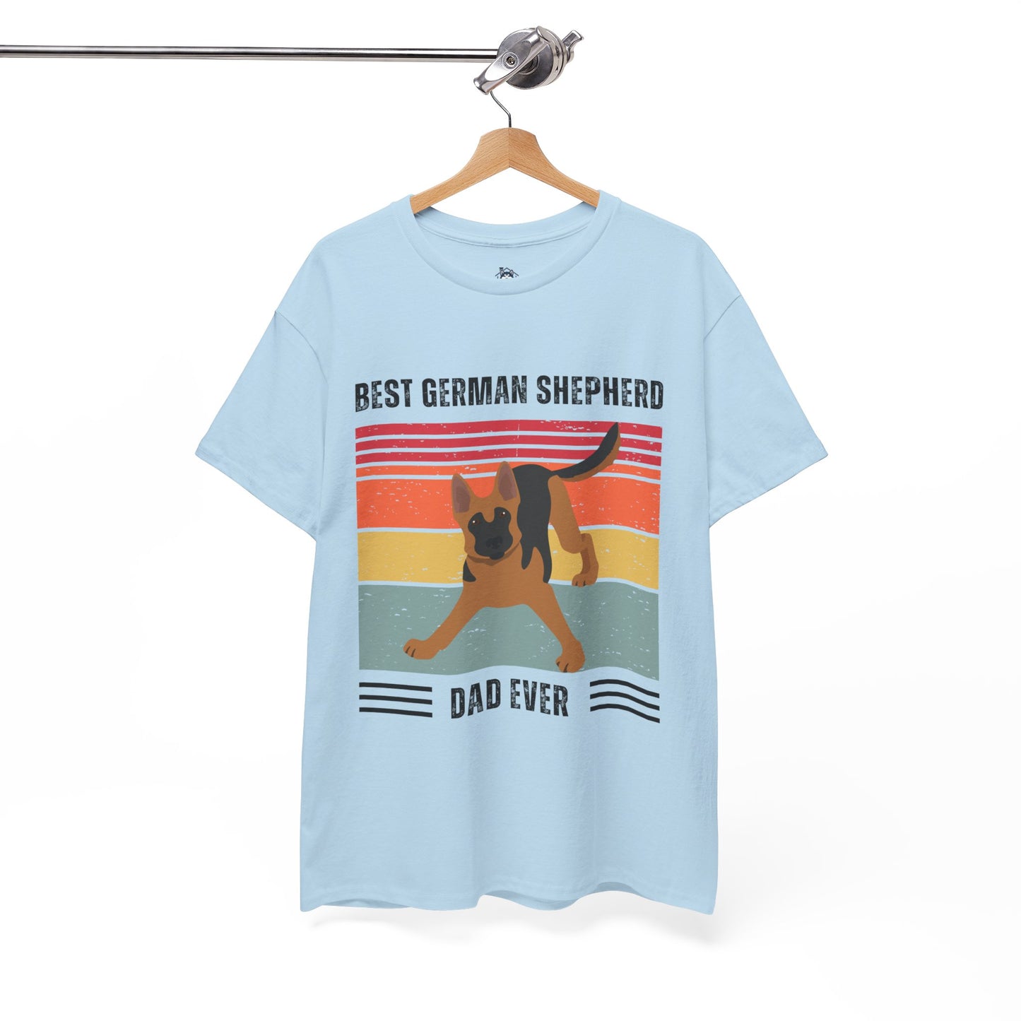 "Best German Shepherd Dad Ever" T-shirt, Funny German Shepherd T-shirt, T-shirt For German Shepherd Lovers, German Shepherd Dad T-Shirt, Unisex Cotton Tee.