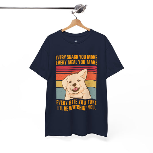 I'll be watchin' you Golden Retriever T-shirt, Funny Golden Retriever T-shirt, T-shirt For Golden Retriever Lovers, Unisex Cotton Tee.