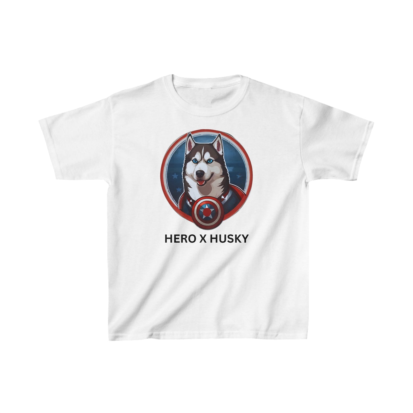 HERO X HUSKY ---  Perfect gift for boy kids -Cotton™ Tee