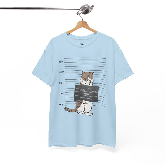 CAT x GUILTY , Funny T-shirt , Unisex Heavy Tee