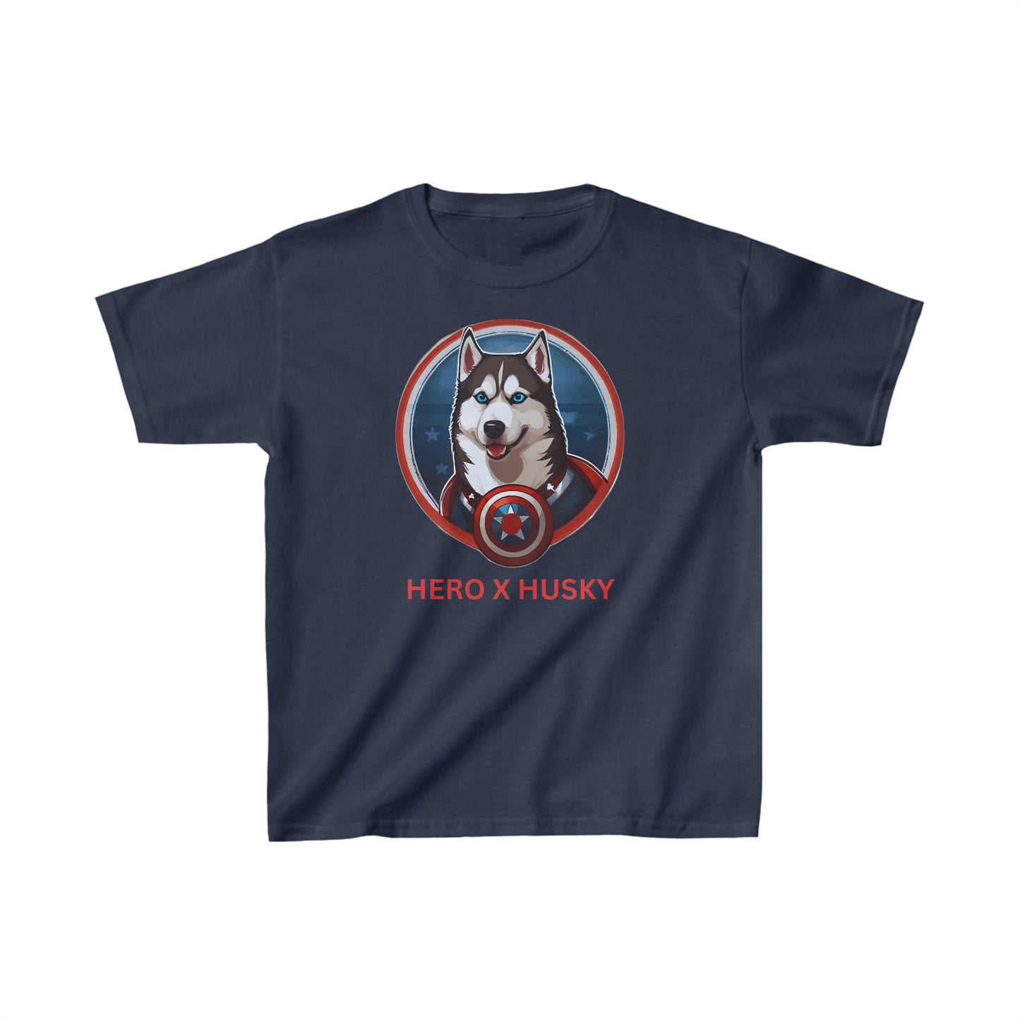 HERO X HUSKY ---  Perfect gift for boy kids -Cotton™ Tee