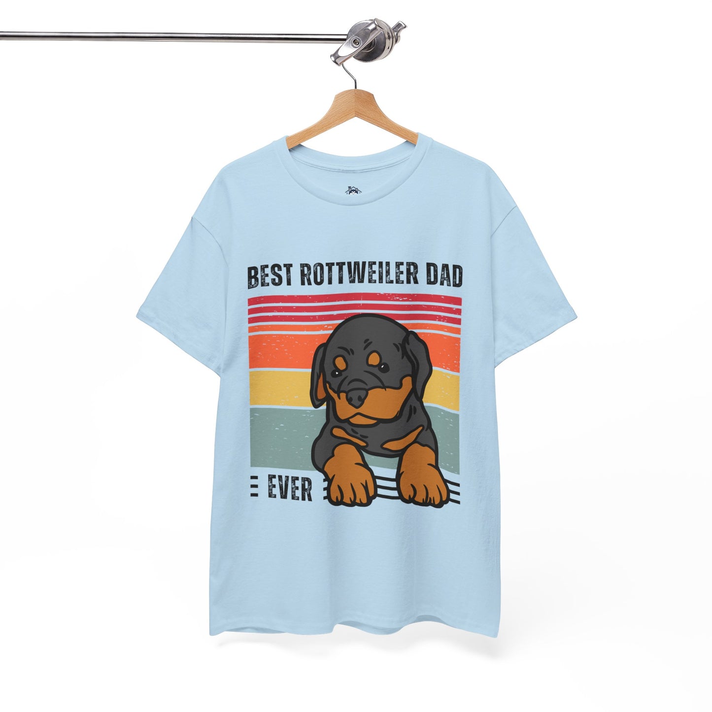 "Best Rottweiler Dad Ever" T-shirt, Funny Rottweiler T-shirt, T-shirt For Rottweiler Lovers, Rottweiler Dad T-Shirt, Unisex Cotton Tee.