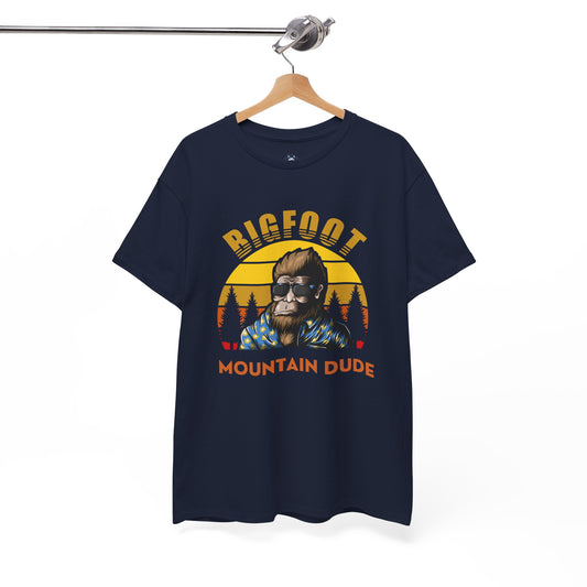 Bigfoot T-shirt, Mountain Dude T-shirt, Sasquatch T-Shirt, Funny Bigfoot Shirt, Outdoors shirt - Unisex Heavy Tee