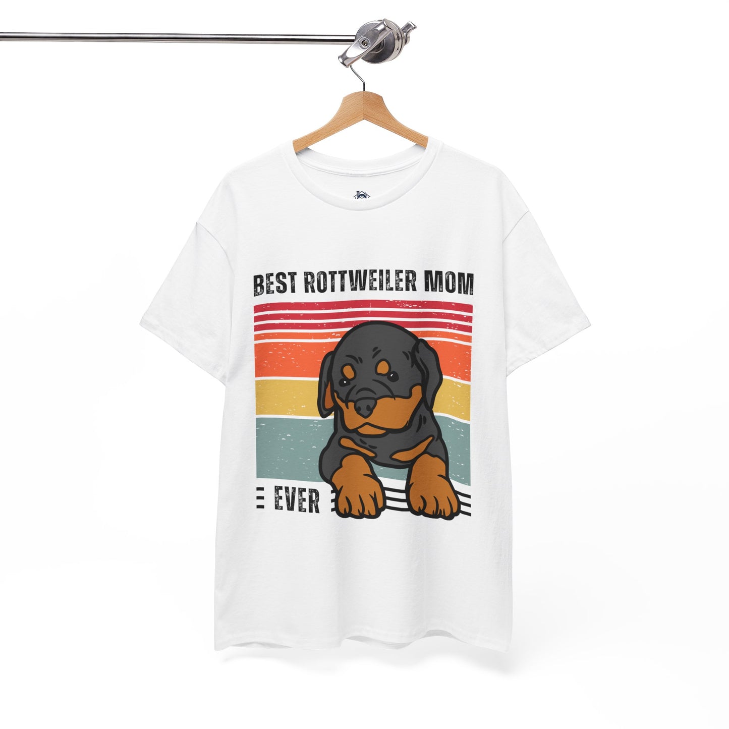 "Best Rottweiler Mom Ever" T-shirt, Funny Rottweiler T-shirt, T-shirt For Rottweiler Lovers, Rottweiler Mom T-Shirt, Unisex Cotton Tee.