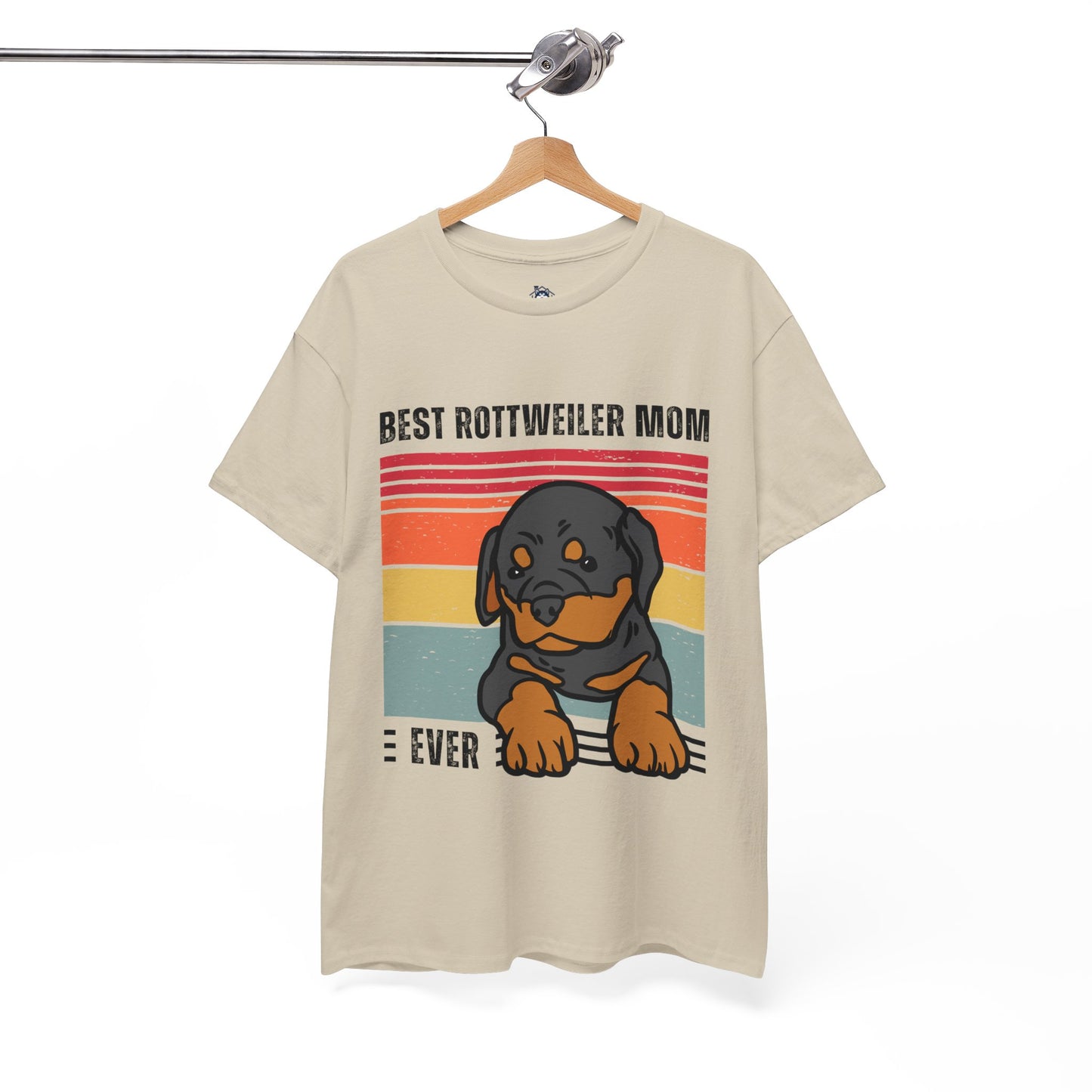 "Best Rottweiler Mom Ever" T-shirt, Funny Rottweiler T-shirt, T-shirt For Rottweiler Lovers, Rottweiler Mom T-Shirt, Unisex Cotton Tee.