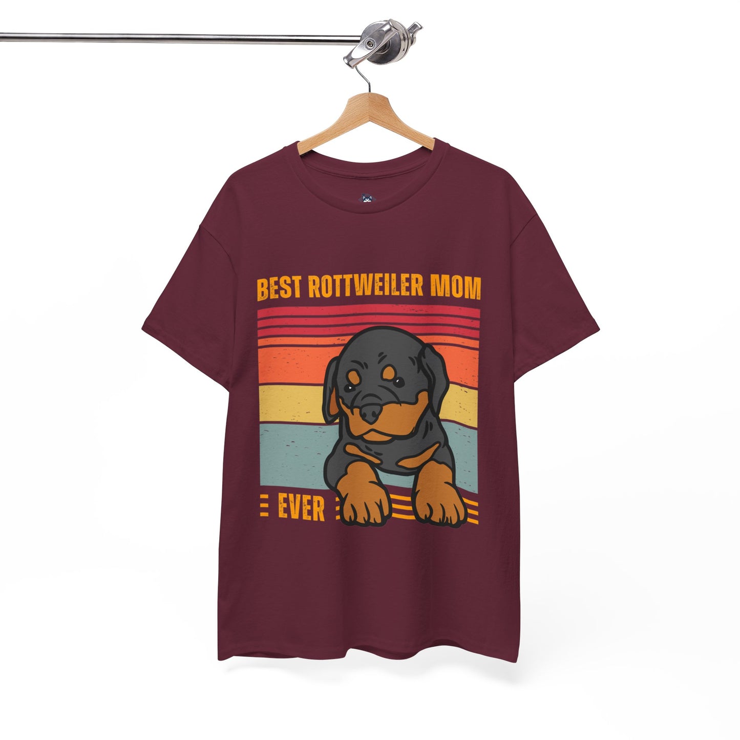 "Best Rottweiler Mom Ever" T-shirt, Funny Rottweiler T-shirt, T-shirt For Rottweiler Lovers, Rottweiler Mom T-Shirt, Unisex Cotton Tee.