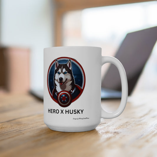 Dog Mug - Husky x Hero - 15oz