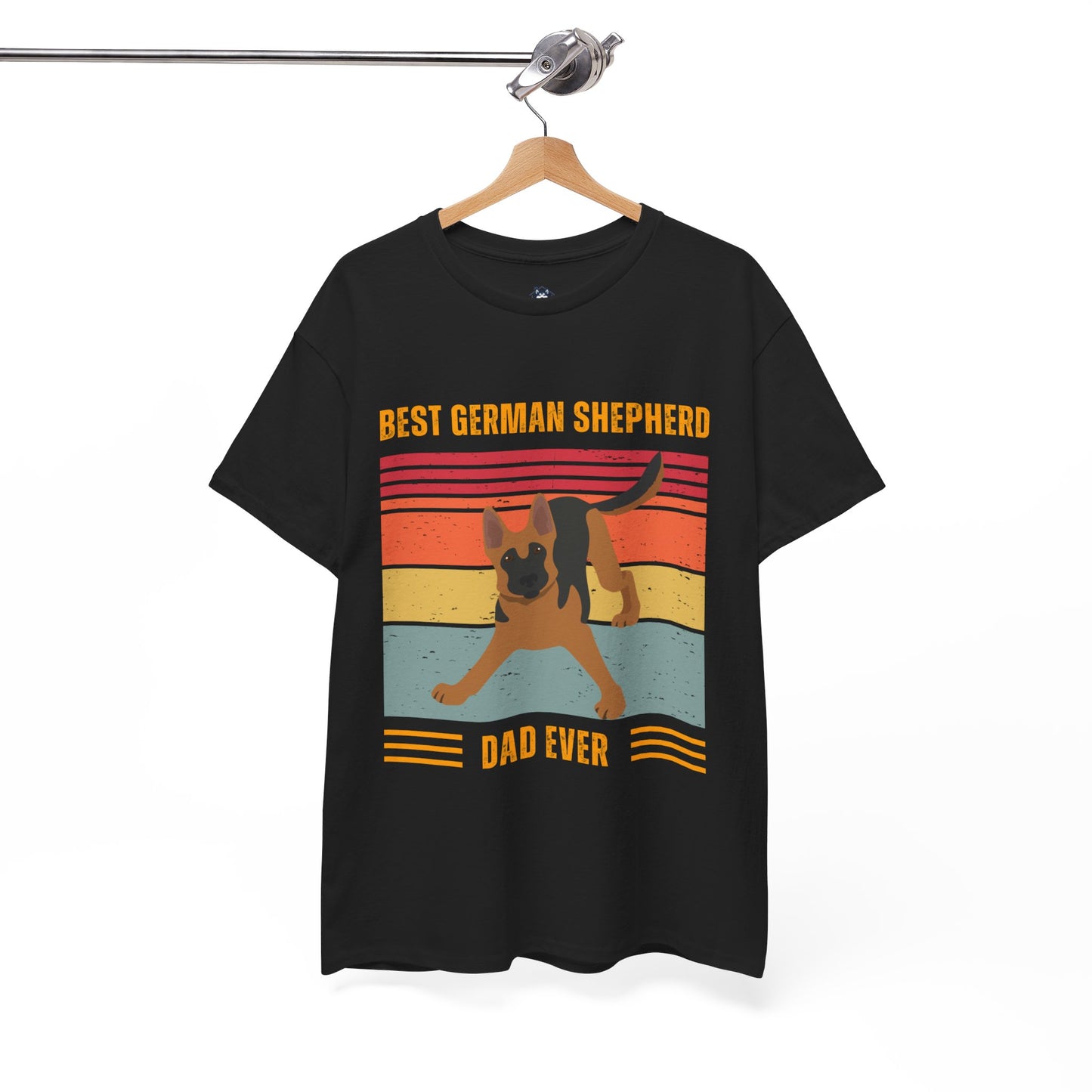 "Best German Shepherd Dad Ever" T-shirt, Funny German Shepherd T-shirt, T-shirt For German Shepherd Lovers, German Shepherd Dad T-Shirt, Unisex Cotton Tee.