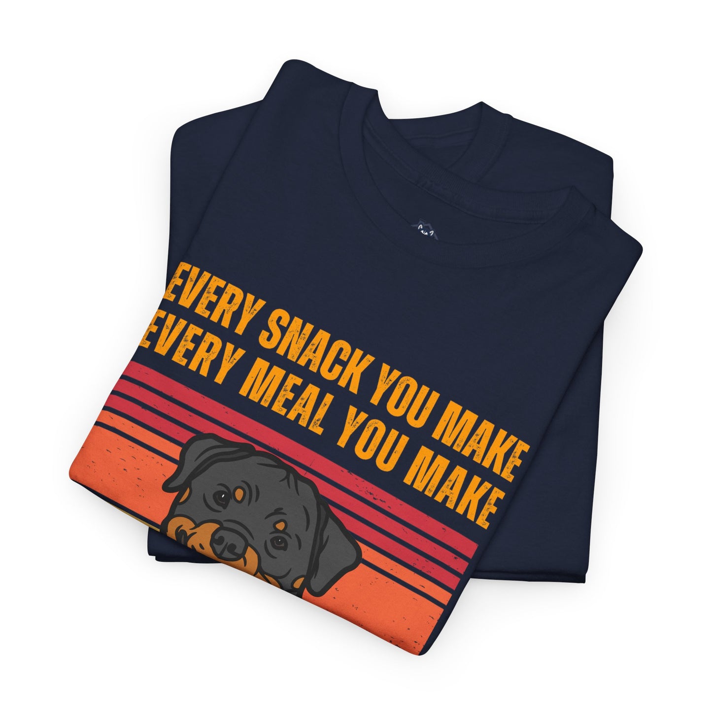 "I'll be watchin' you." T-shirt,Funny Rottweiler T-shirt, T-shirt For Rottweiler Lovers, Rottweiler Owner T-Shirt, Unisex Cotton Tee.